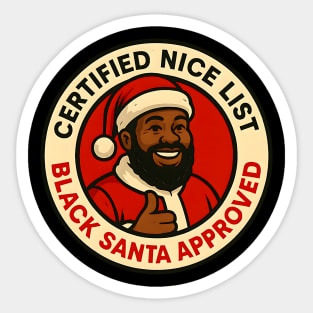 Certified Nice List Sticker